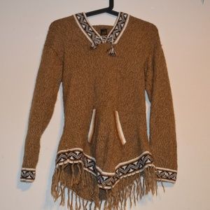 ! Andes | M | mocha hoodie sweater